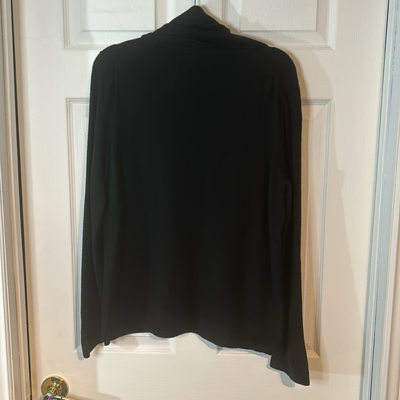 Ladies size XL black cowl neck Sweater - Picture 5 of 9